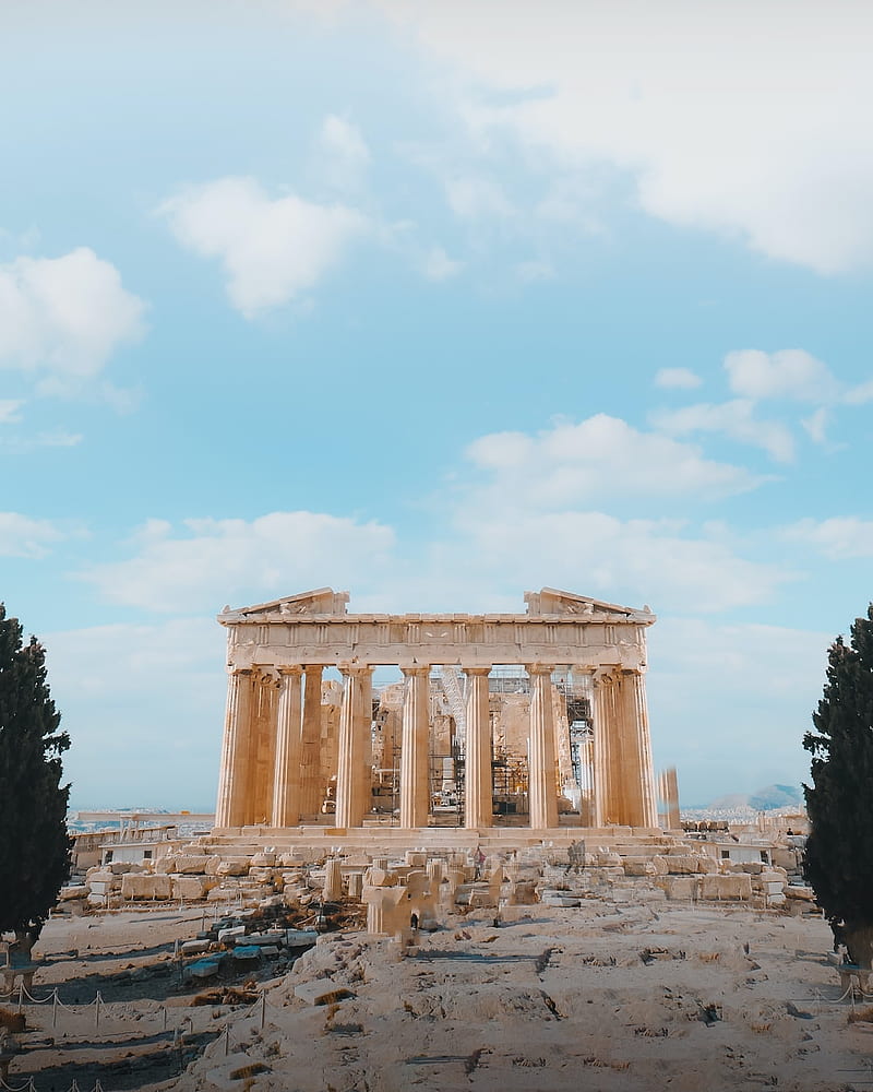 Greek Architecture, Ancient Greece, HD phone wallpaper