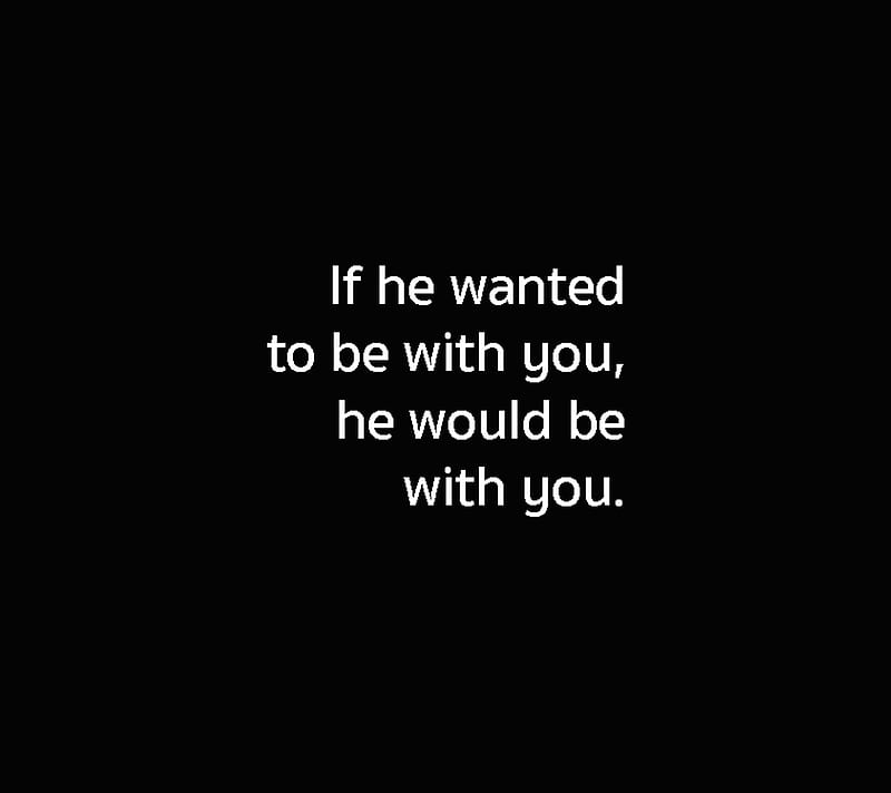 Be With You, couple, relationship, saying, HD wallpaper