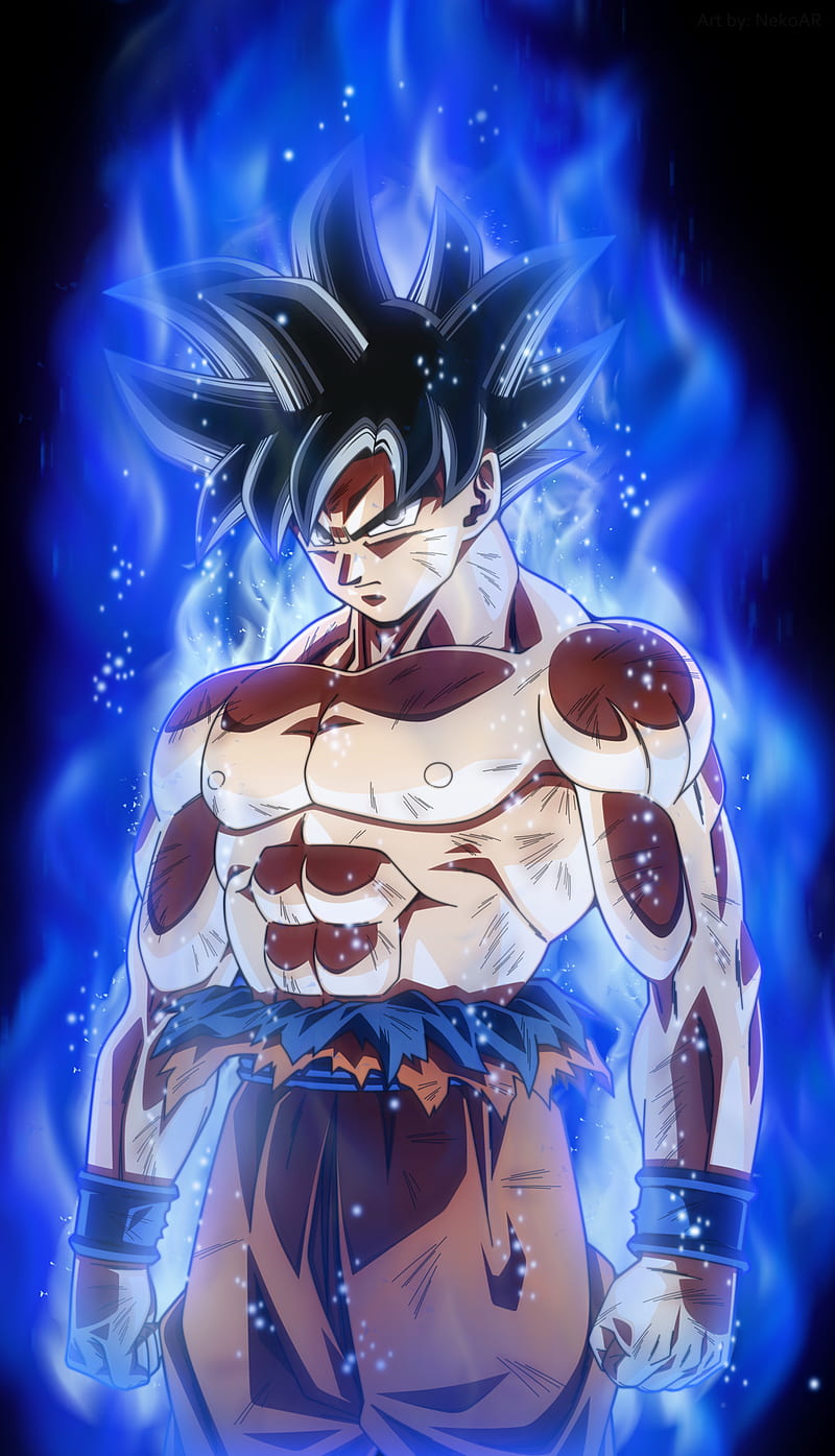 Goku Ultra Instinto, ball, dbs, dbz, dragon son goku, super, HD phone wallpaper