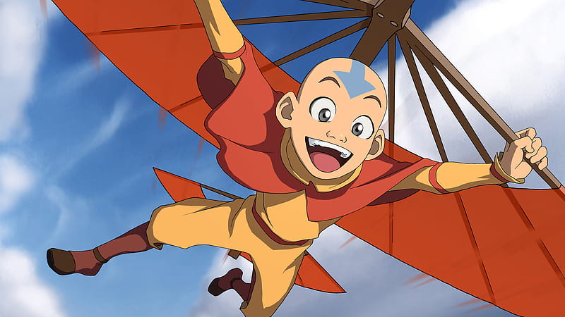 Avatar The Last Airbender Aang Flying High Anime, HD wallpaper | Peakpx
