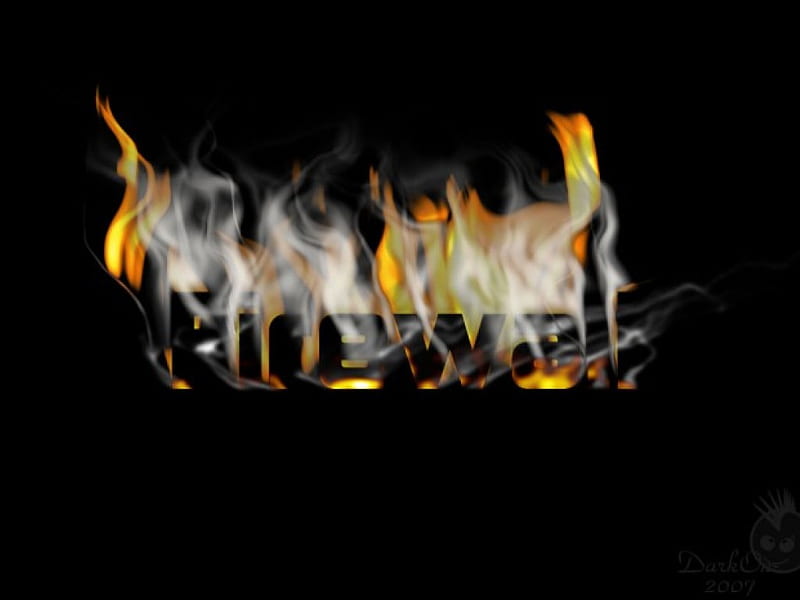 Firewall, fire, wall, HD wallpaper