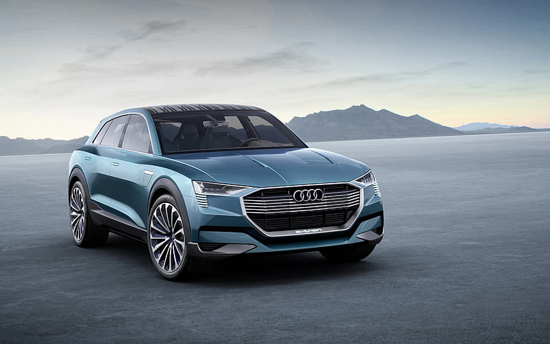 Audi e-tron Quattro, 2018 cars, SUVs, luxury cars, Audi, HD wallpaper