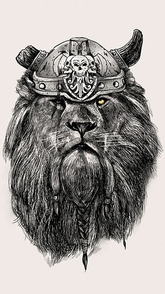ArtStation - lion skull