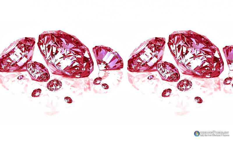 Diamantes cor de rosa, diamantes, pedras, valiosas, pedras preciosas, HD wallpaper