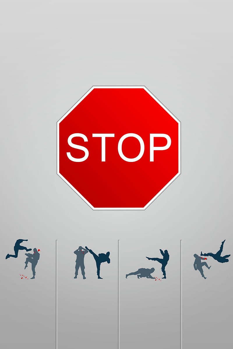Stop Violence, HD phone wallpaper