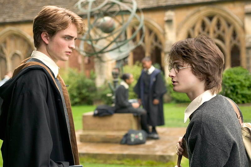 Harry Potter, Harry Potter and the Goblet of Fire, Harry Potter , Daniel Radcliffe , Cedric Diggory , Robert Pattinson, HD wallpaper
