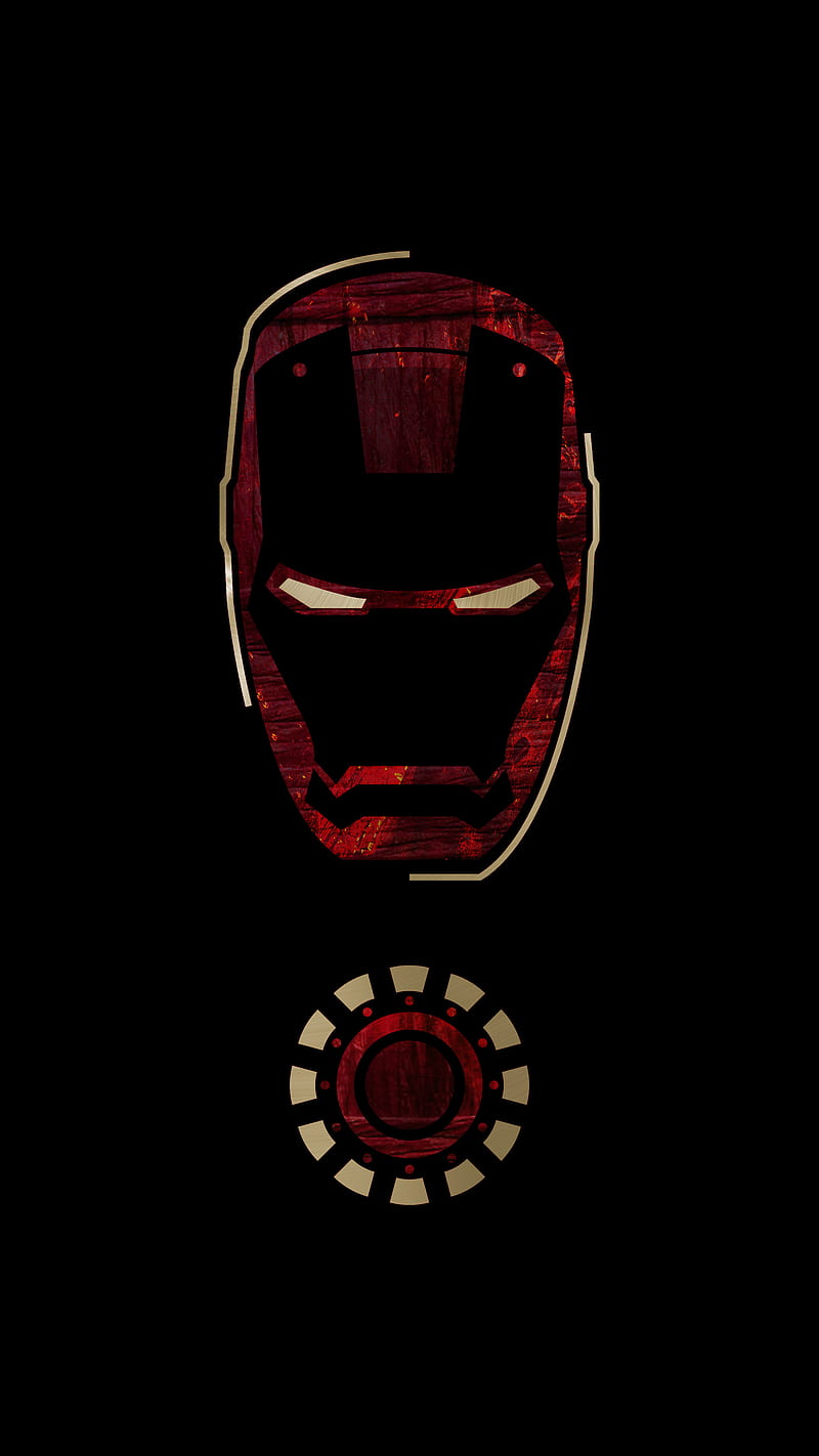 Iron man, tattoo, skulls, black, HD phone wallpaper