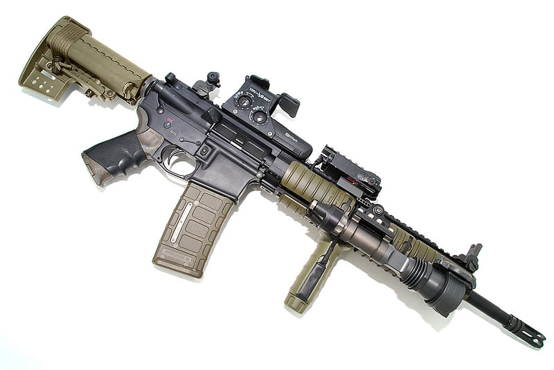 Bushmaster XM15 E2S, firearms, HD wallpaper