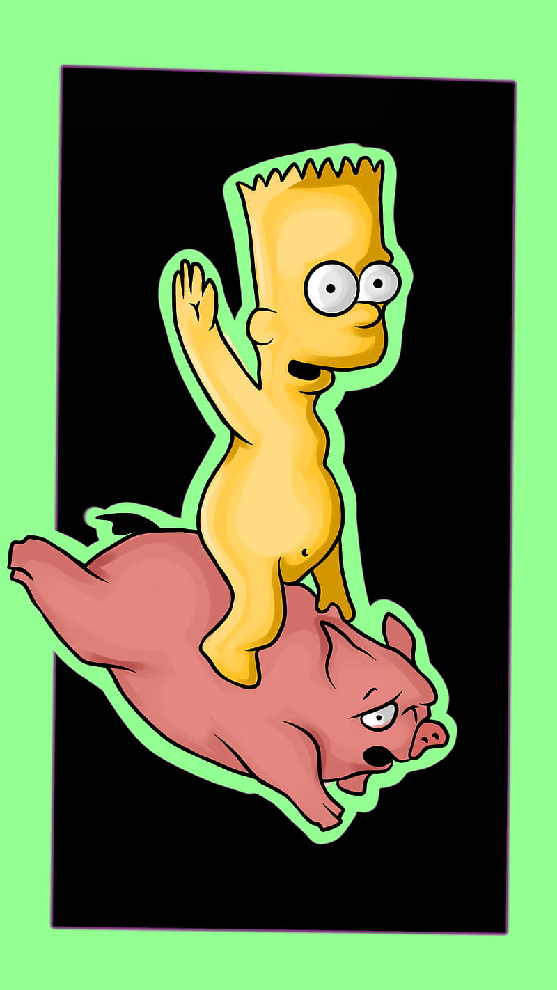 Bart Simpson Random, caricatura, dibujos, entretenimiento, infantil, juegos, serie, simpson, HD phone wallpaper
