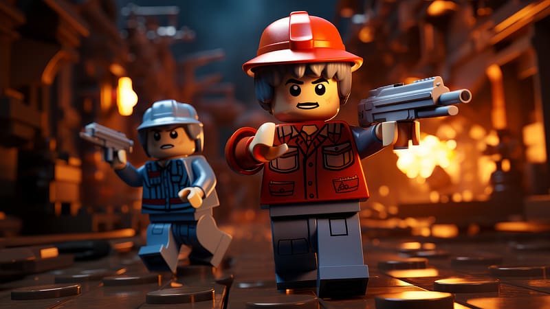 Roblox, LEGO, characters, HD wallpaper