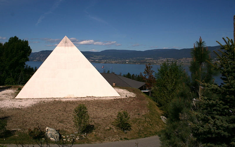 Summerhill Pyramid Winery, Lake, Winery, Pyramid, Canada, HD wallpaper