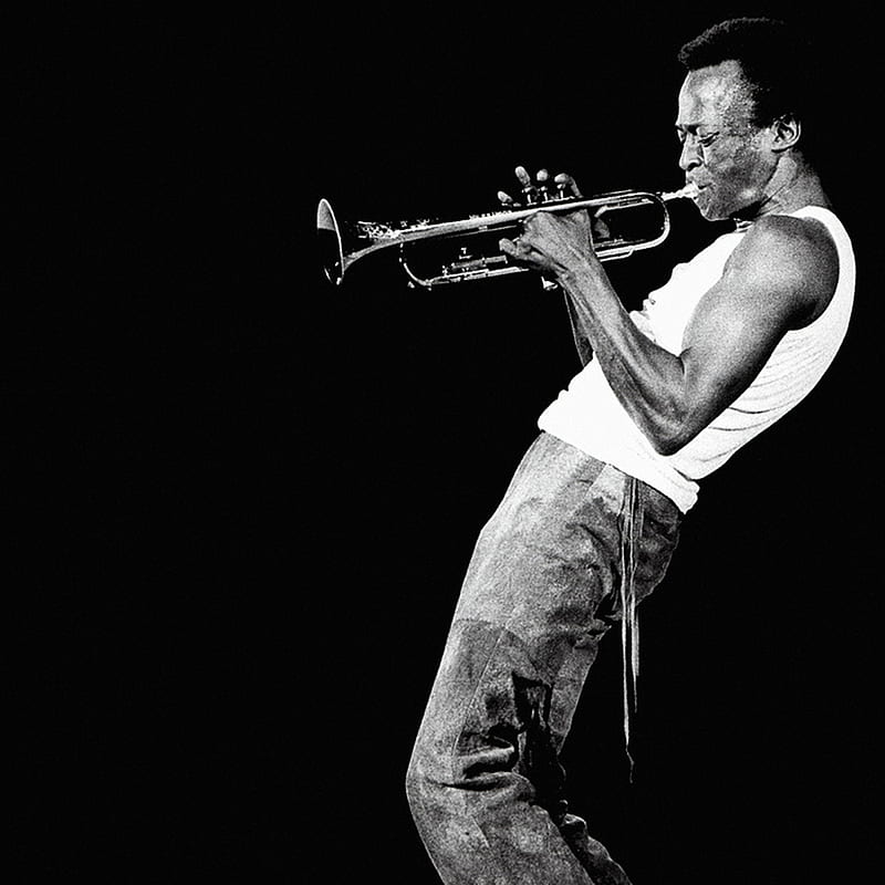 Miles Davis, jazz, trumpet, HD phone wallpaper