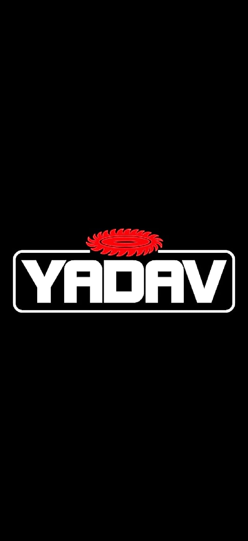 Yadav, black, simple, HD phone wallpaper
