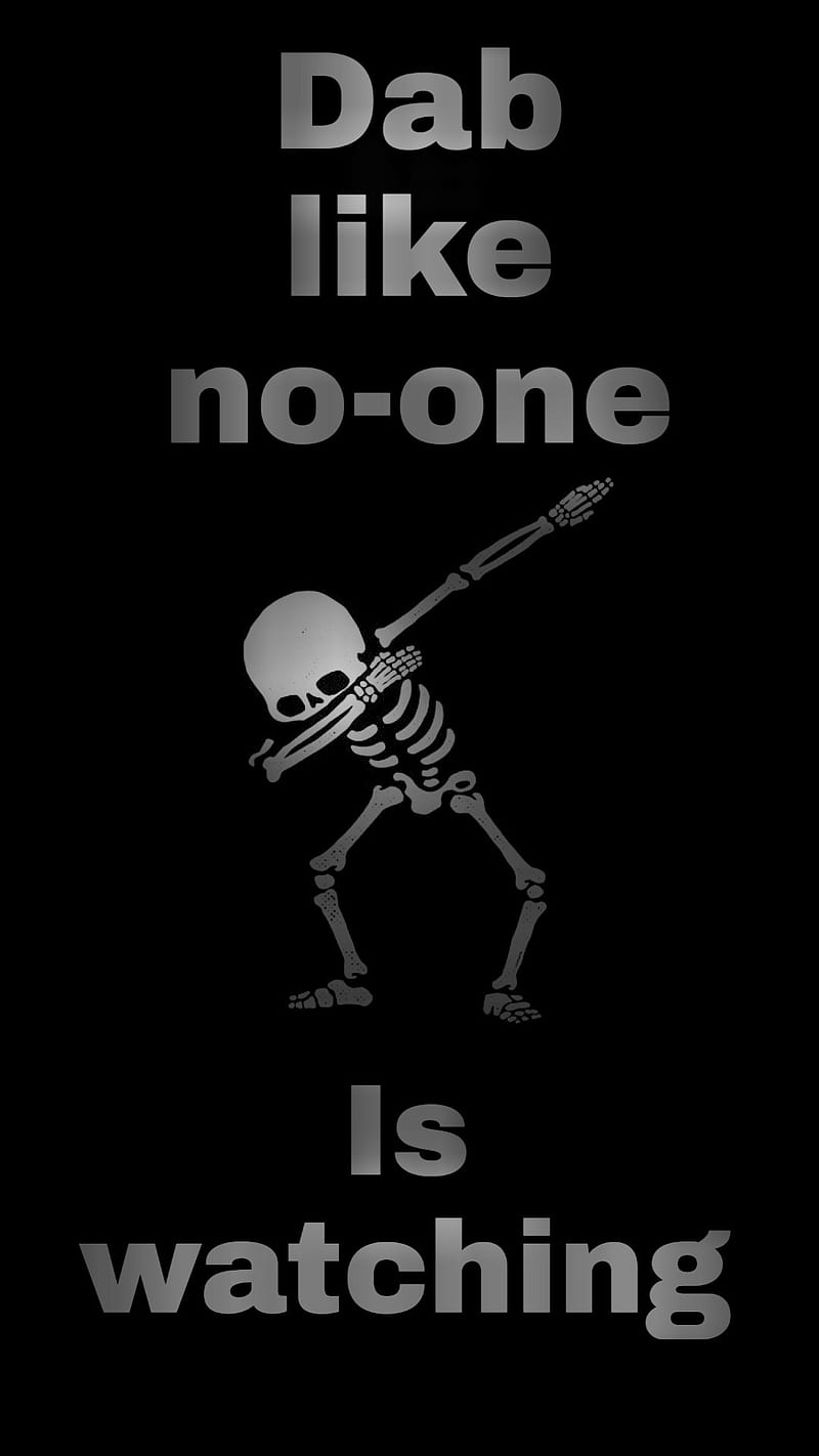 Download free Cute Skeleton In A Dab Pose Wallpaper - MrWallpaper.com