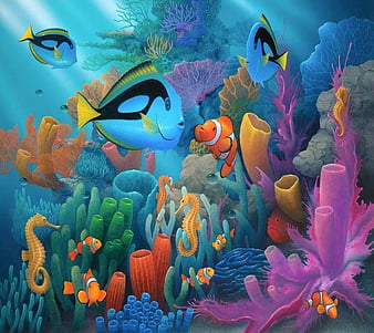 Coral Reef Aquarium 3d Animated Wallpaper Image Num 91