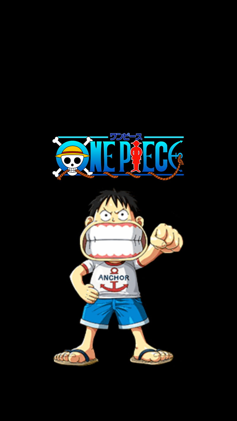 Kid Luffy, luffy, one piece, theme, HD phone wallpaper | Peakpx