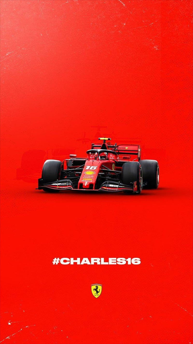 Charles Leclerc, car, f1, ferrari, formula, formula 1, formula one, italy, monaco, red, HD phone wallpaper