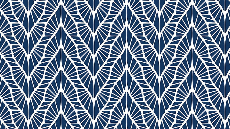 Blue White Designed Lines Preppy Preppy, HD wallpaper