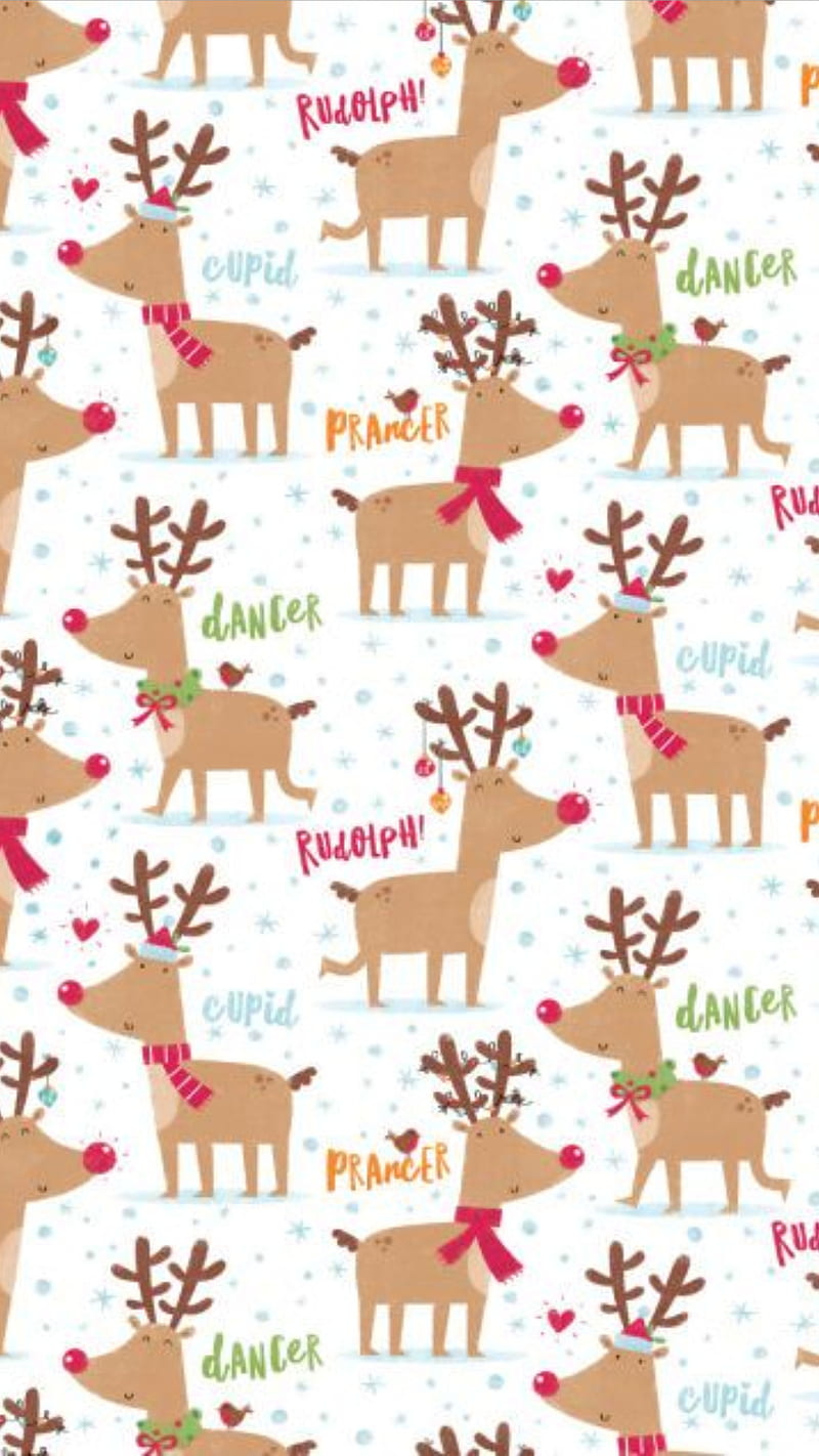 HD wallpaper Reindeer Santa ClausMerry Christmas New YearWallp water  art and craft  Wallpaper Flare