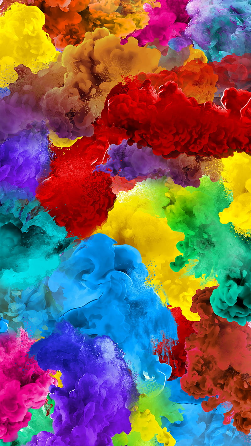 Colored Smoke , Colored, color, colored Smoke, duvar kağıdı renkli Duman, Şahin, HD phone wallpaper