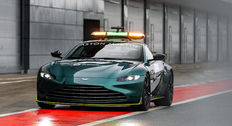 2021 Aston Martin Vantage Formula 1 Safety Car - Front, HD wallpaper