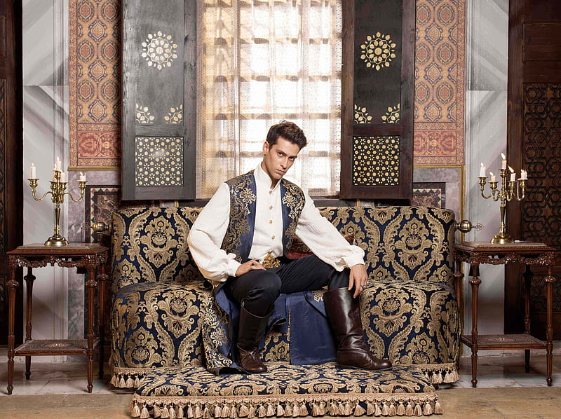 Muhtesem Yuzyil: Kosem (2015– ), sultan, tv series, turkish, man, Ekin Koc, kosem, actor, HD wallpaper