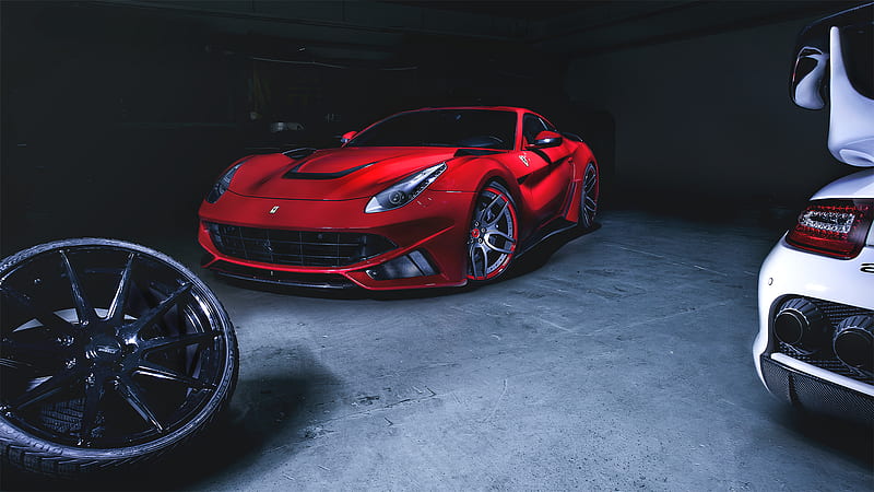 Novitec Ferrari F12, ferrari, carros, modified, HD wallpaper
