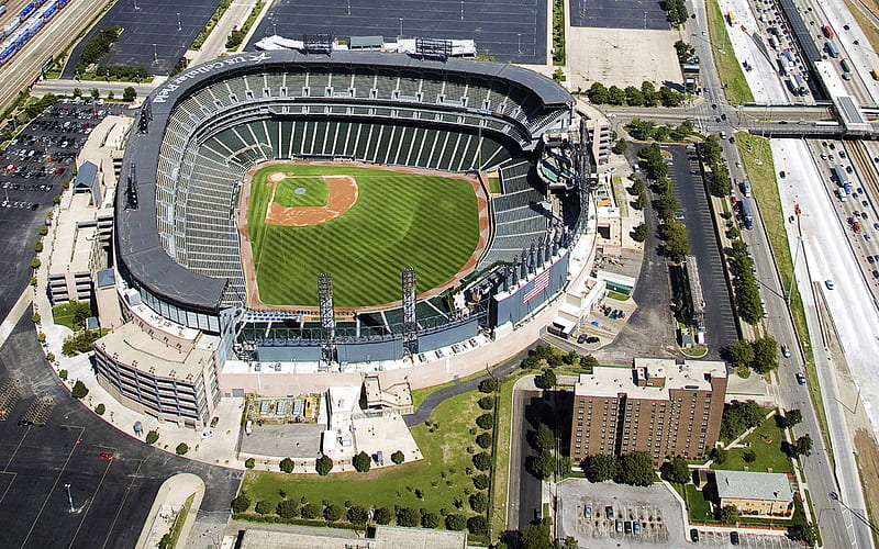 US Cellular Field, Guaranteed Rate Field, baseball park, Chicago White Sox Stadium, MLB, Major League Baseball, Chicago, Illinois, USA, Chicago White Sox, baseball, HD wallpaper