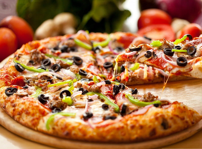 Delicious Pizza :O, bonito, pizza, delicious, food, HD wallpaper | Peakpx