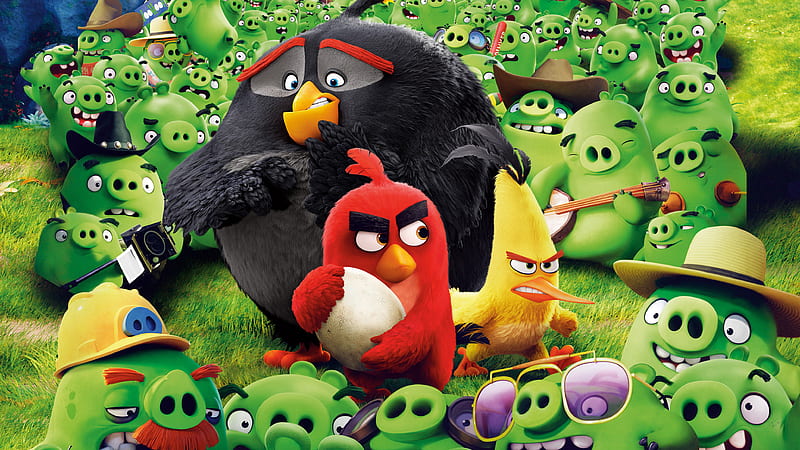 Angry Birds Save The Egg , angry-birds, birds, movies, animated-movies, the-angry-birds-movie, HD wallpaper