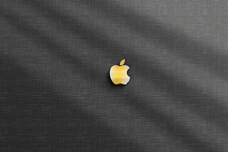 Apple Gold, carbon, illusion, ios, ios 14, iphone, iphone 12 pro, iphone 12 pro, HD wallpaper