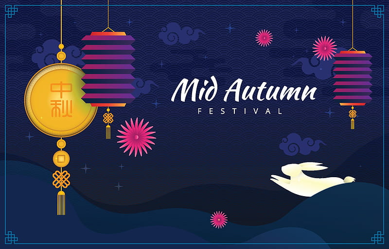 Holiday, Mid-Autumn Festival, Moon Festival, HD wallpaper