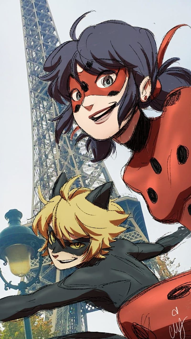 Download Miraculous Ladybug Anime Fanart Wallpaper