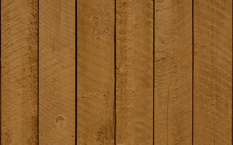 brown vertical boards, wood texture, planks, wood background, HD wallpaper