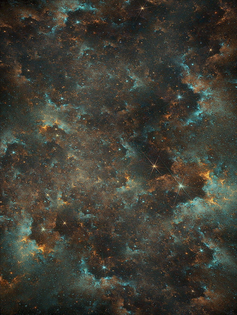 space, glitter, stars, universe, HD mobile wallpaper