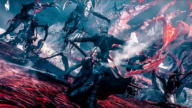 Devil May Cry, Dante (Devil May Cry), Vergil (Devil May Cry), HD wallpaper  | Peakpx