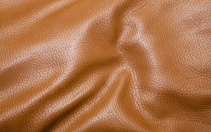 brown leather texture, leather textures, leather wavy background, brown backgrounds, leather backgrounds, macro, leather, HD wallpaper