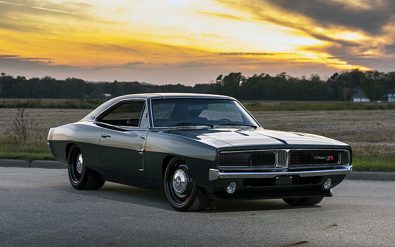 Ringbrothers Dodge Charger Defector 1969 cars, muscle cars, retro cars, Dodge Charger, Dodge, HD wallpaper