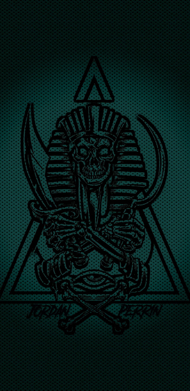Pharoah Warrior, egypt, skull, pharaoh, ancient, awesome, best, HD phone wallpaper