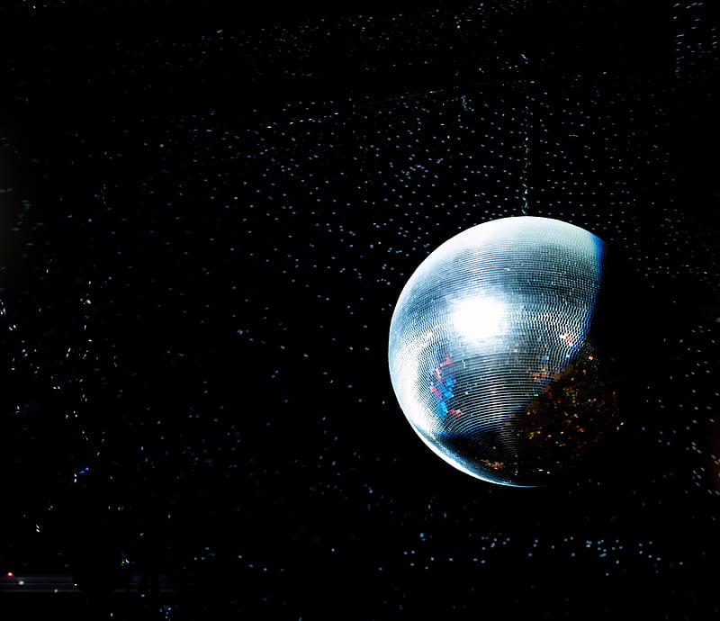 disco ball, ball, mirror, glare, gleam, HD wallpaper