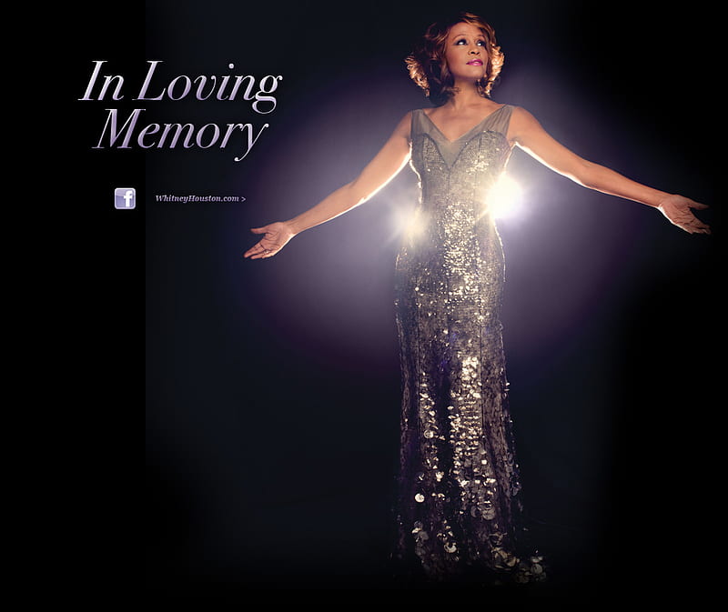 Whitney Houston, artist, beauty, music, loved, HD wallpaper