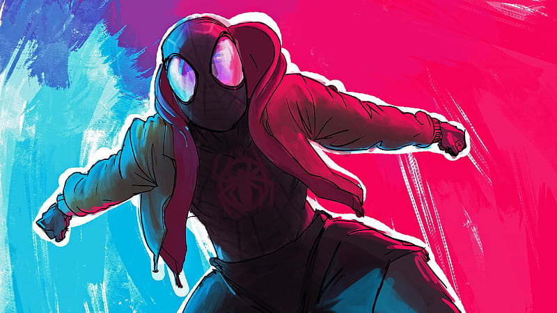 Spiderman Miles Morales Arts 2019, spiderman-into-the-spider-verse,  spiderman, HD wallpaper | Peakpx