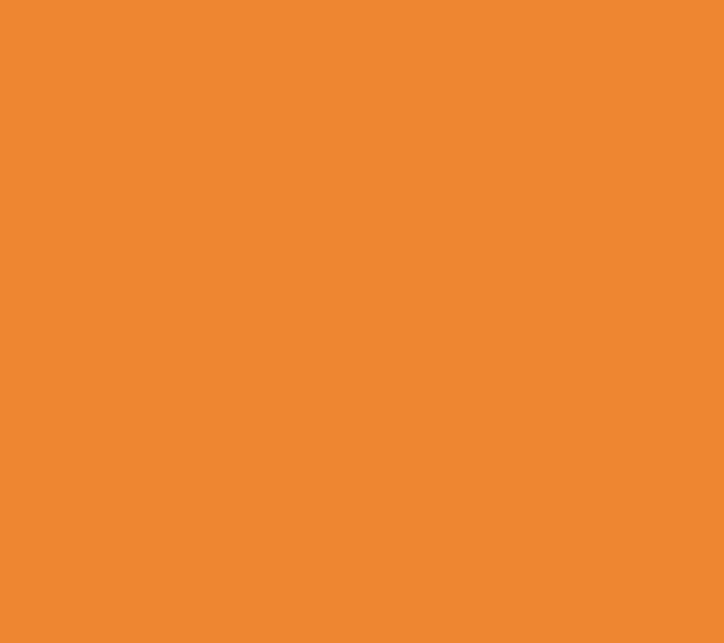 Solid orange color, minimal, HD wallpaper