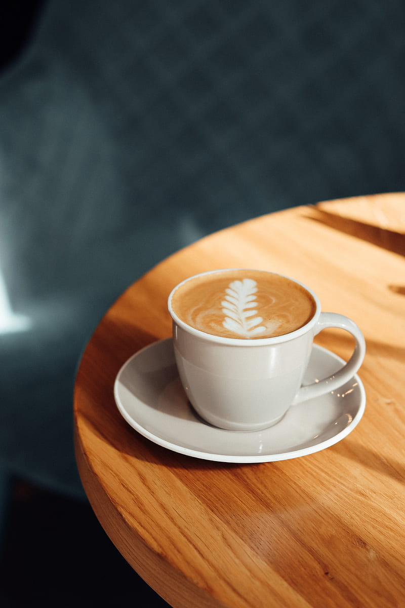 cup, coffee, cappuccino, drink, foam, HD phone wallpaper