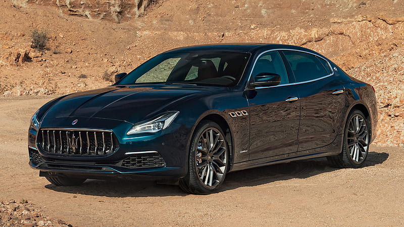 Maserati, Maserati Quattroporte GranLusso Royale, Blue Car, Car, Full-Size Car, Luxury Car, Sports Sedan, HD wallpaper