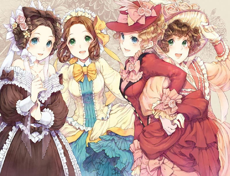 Anime Victorian Dress