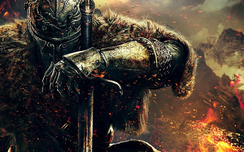 Dark Souls III, RPG, warrior, knight, HD wallpaper