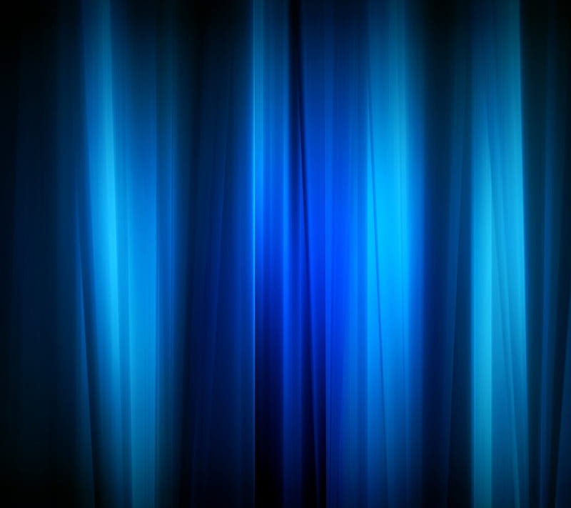 Blue Curtain, HD wallpaper