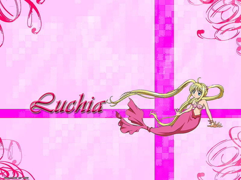 Mermaid Melody-Luchia, mermaid melody, pichi pichi pitch, pink pearl voice, luchia, HD wallpaper