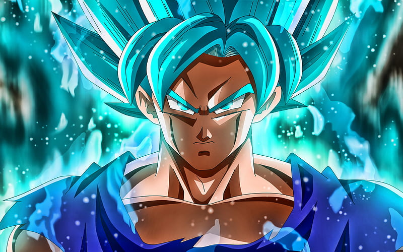 HD super saiyan blue close-up wallpapers